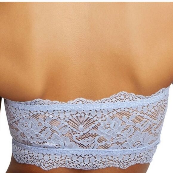 NWT Free People Lacey Looks Bandeau Bluemoon Quartz - Picture 5 of 11